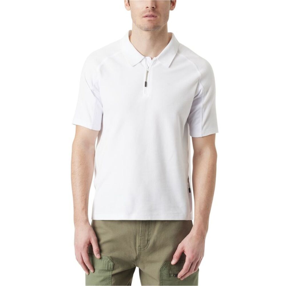 BASS OUTDOOR Mens Hiker 1/2 Zip Polo Shirt, NWT